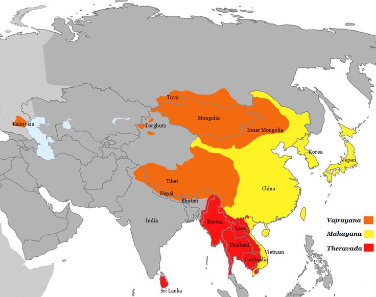 Map Of Folk Religions