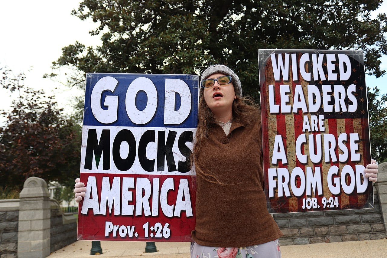 Christian Protestor