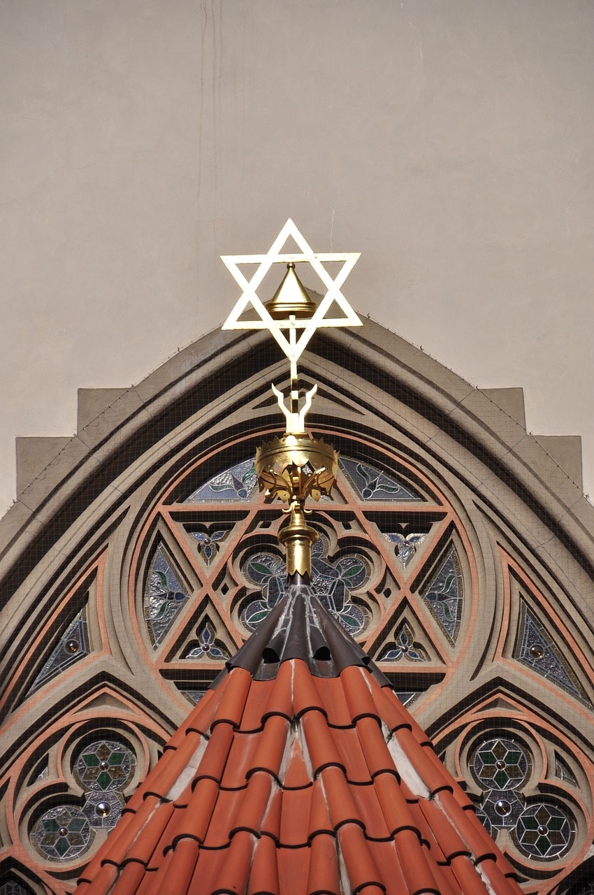 Star of David in Synagogue